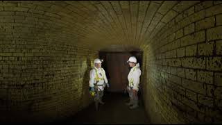 Explore Londons sewer network in 360 [upl. by Weintrob984]