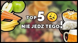 TOP 5  zakazane produkty dla cukrzyka  Nie słodzę [upl. by Elie853]