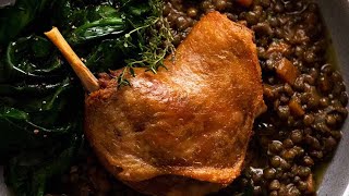 Duck Confit French Slow Roasted Duck Legs [upl. by Annuhsal998]