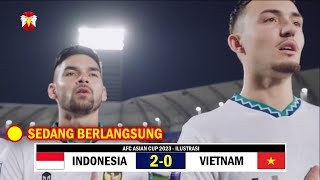 🔴 Sedang Berlangsung ● LIVE ● TIMNAS INDONESIA VS VIETNAM ● PIALA ASIA 2023 ● Pada 2130 ● Ilustrasi [upl. by Main348]