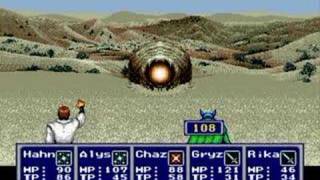 Phantasy Star IV SG Hunters Guild  The Sandworm 4 [upl. by Anelaf]