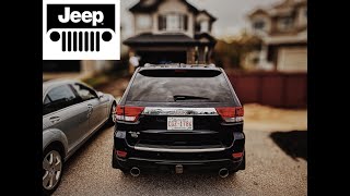 Loudest Jeep Grand Cherokee 57l Hemi Straight pipeHPipe [upl. by Aikar]