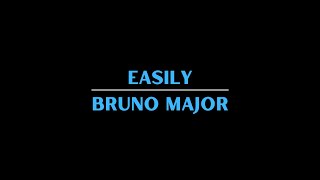 Bruno Major  Easily Karaoke [upl. by Hector]