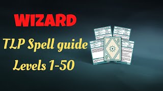 EVERQUEST  WIZARD spell guide for Mischief TLP server 2021 Levels 150 [upl. by Zorah162]