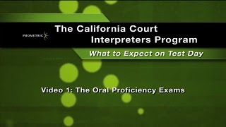 Video 1 The Oral Proficiency Exam [upl. by Eceeryt218]