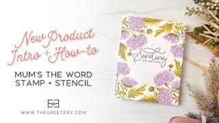 New Product Intro amp Howto Mums the Word [upl. by Lenox266]