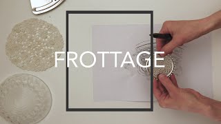 Frottage  Kunst mit Kathrin  Fräulein K [upl. by Esorylime436]