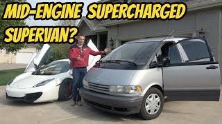 I Bought the Greatest Minivan Ever Made Toyota Previa Supercharged SUPERVAN [upl. by Kamila341]