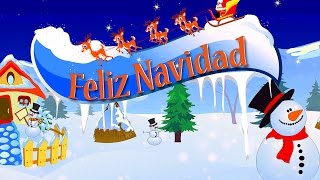 Feliz Navidad  Full Carol With Lyrics  Best Christmas Carols For Kids [upl. by Paulita]