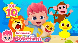 TOP 10  Kumpulan Lagu Anak  Bebefinn Bahasa Indonesia [upl. by Pietra195]