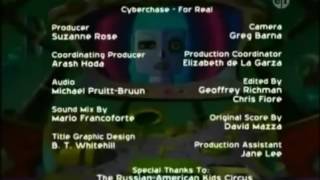 Cyberchase Season 3 End Credits [upl. by Leitao]