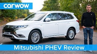 Mitsubishi Outlander PHEV SUV indepth review  carwow Reviews [upl. by Aihsemek]