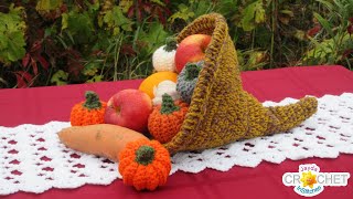 Cornucopia Crochet Pattern amp Tutorial [upl. by Wiese]