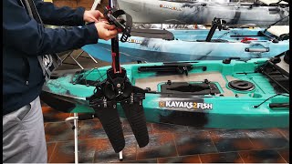 NextGen 11 Max Drive  Kayak Pedal Drive Installation Kayaks2Fish Australia 2021 [upl. by Trstram]