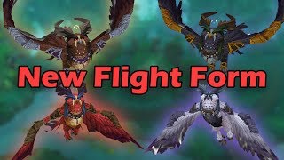 How to Get the New Druid Flight Form New Class Mount  Lunarwing Owl [upl. by Kirima]