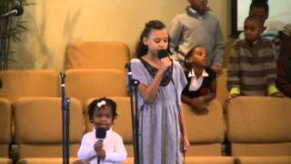 Childrens Choir at New Life SDA Church  I Just Want to Thank You [upl. by Acinelav]