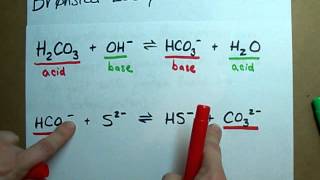 Identify Conjugate Acid Base Pairs Bronsted Lowry [upl. by Jo-Ann]