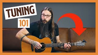 How to Tune a Guitar For Beginners [upl. by Rhianon]