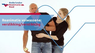 Reanimatie volwassene verslikkingverstikking [upl. by Nimra]