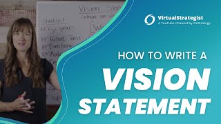 How to Write a Vision Statement [upl. by Platus]