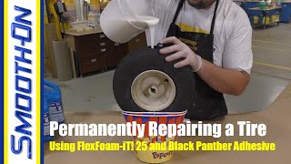 How To Fix a Deflated Tire Using FlexFoamiT 25 Expanding Foam [upl. by Assenad509]