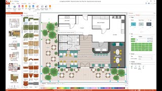 How to Draw a Restaurant Floor Plan [upl. by Strenta341]