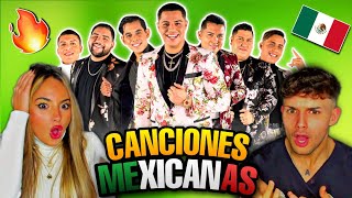 🇪🇸 ESPAÑOLES REACCIONAN a LAS 100 CANCIONES MEXICANAS 🇲🇽 más ESCUCHADAS [upl. by Ednutey]