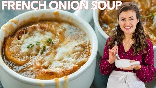 FRENCH ONION SOUP  How To Make Onion Soup [upl. by Guise989]