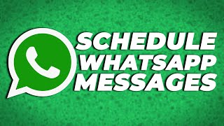 How to Schedule WhatsApp Messages on Android in iPhone [upl. by Refotsirhc]