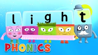 Phonics  Learn to Read  Spelling amp Pronouncing Difficult Words  Alphablocks [upl. by Jonna671]