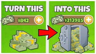 The FASTEST Way To Make Monkey Money In Bloons TD 6 [upl. by Seavir998]