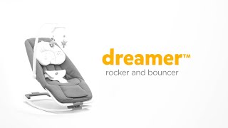 Joie dreamer™  Compact Rocker amp Bouncer for Newborns [upl. by Leamiba986]