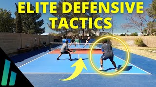 1 Way To DEFEND Hard Shots In Pickleball  Briones Pickleball [upl. by Giles]