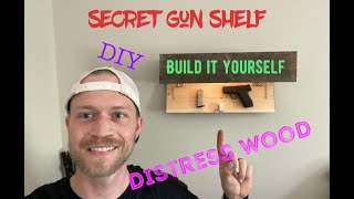 How to Build a Hidden Gun Shelf [upl. by Karisa]