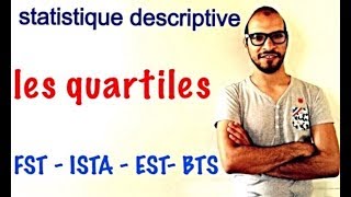 statistique descriptive 13  les quartiles [upl. by Namie]