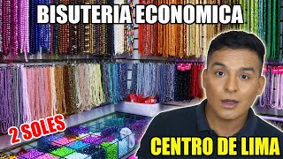 😱👌BISUTERIA ECONOMICA DEL CENTRO DE LIMA🥳 [upl. by Taffy534]