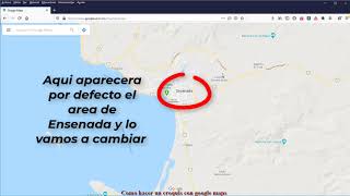 Como hacer un croquis con google maps sencillo [upl. by Ocsicnarf]