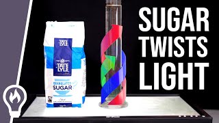 Why Sugar Always Twists Light To The Right  Optical Rotation [upl. by Yartnod972]