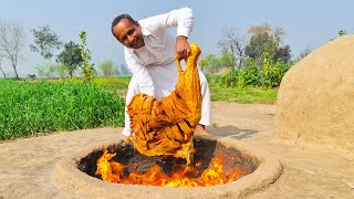 4 Hours Of Roasting A Huge Thigh OF Beef In A Tandoor  Very Expensive Delicacy  Mubashir Saddique [upl. by Lisle]