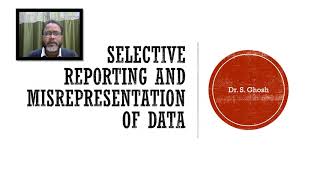 Selective Reporting and Misrepresentation of Data [upl. by Amado309]