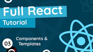 Full React Tutorial 3  Components amp Templates [upl. by Otrebtuc]