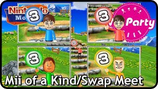 Wii Party Mii of a KindSwap Meet 2 players Master Difficulty [upl. by Raclima]