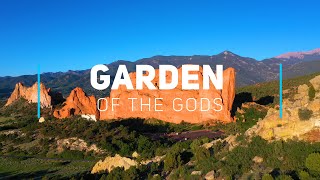 Garden of the gods  Colorado Springs CO  4K footage [upl. by Marlowe]