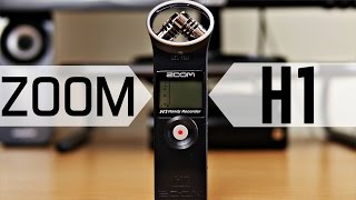 Zoom H1 Digital Recorder Review amp Mic Test [upl. by Nohsav]