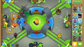 Bloons TD 6  Double HP MOABS  Spillway No Monkey Knowledge [upl. by Adlen227]