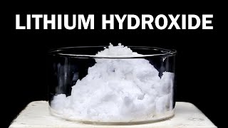 Making lithium hydroxide [upl. by Kresic]