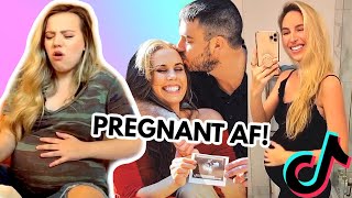 Best TikTok Pregnancy Compilations tik tok Pregnant memes funny Tik Tok US UK [upl. by Cul]