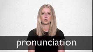 How to pronounce PRONUNCIATION in British English [upl. by Nylorac]