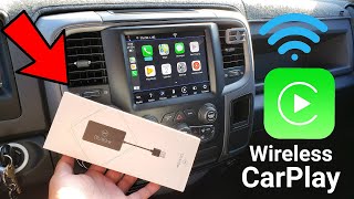 This will convert your wired Carplay to WIRELESS  Cplay2air [upl. by Otreblif]