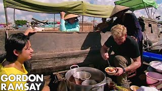 Gordon Ramsay Learns How To Prepare Vietnamese Soup  Gordons Great Escape [upl. by Laine880]